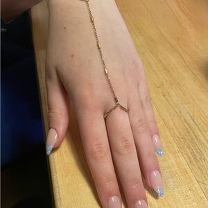 Delicate Gold Chain Bracelet